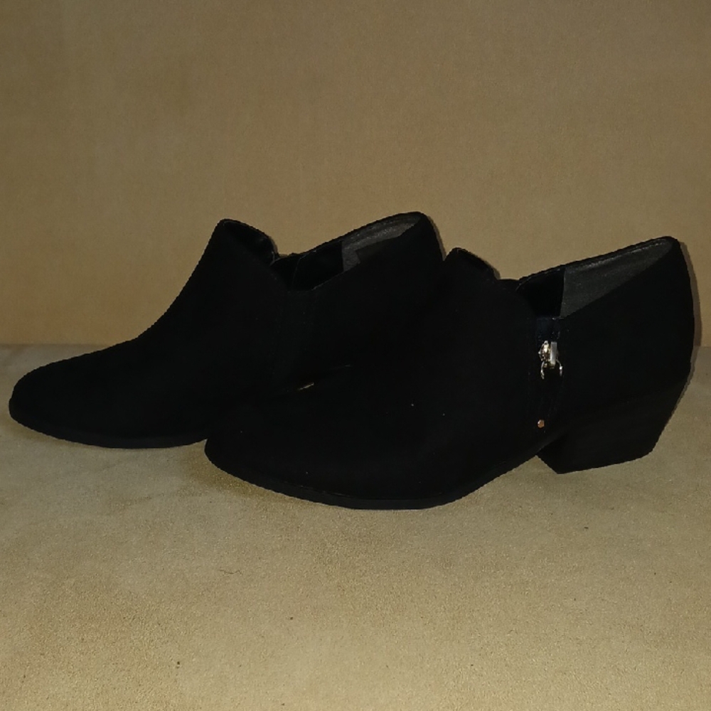 Dr Scholls Black Suede Boots, Sz7